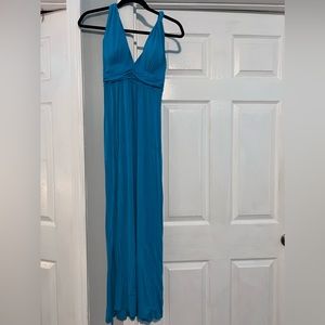 Blue maxi dress